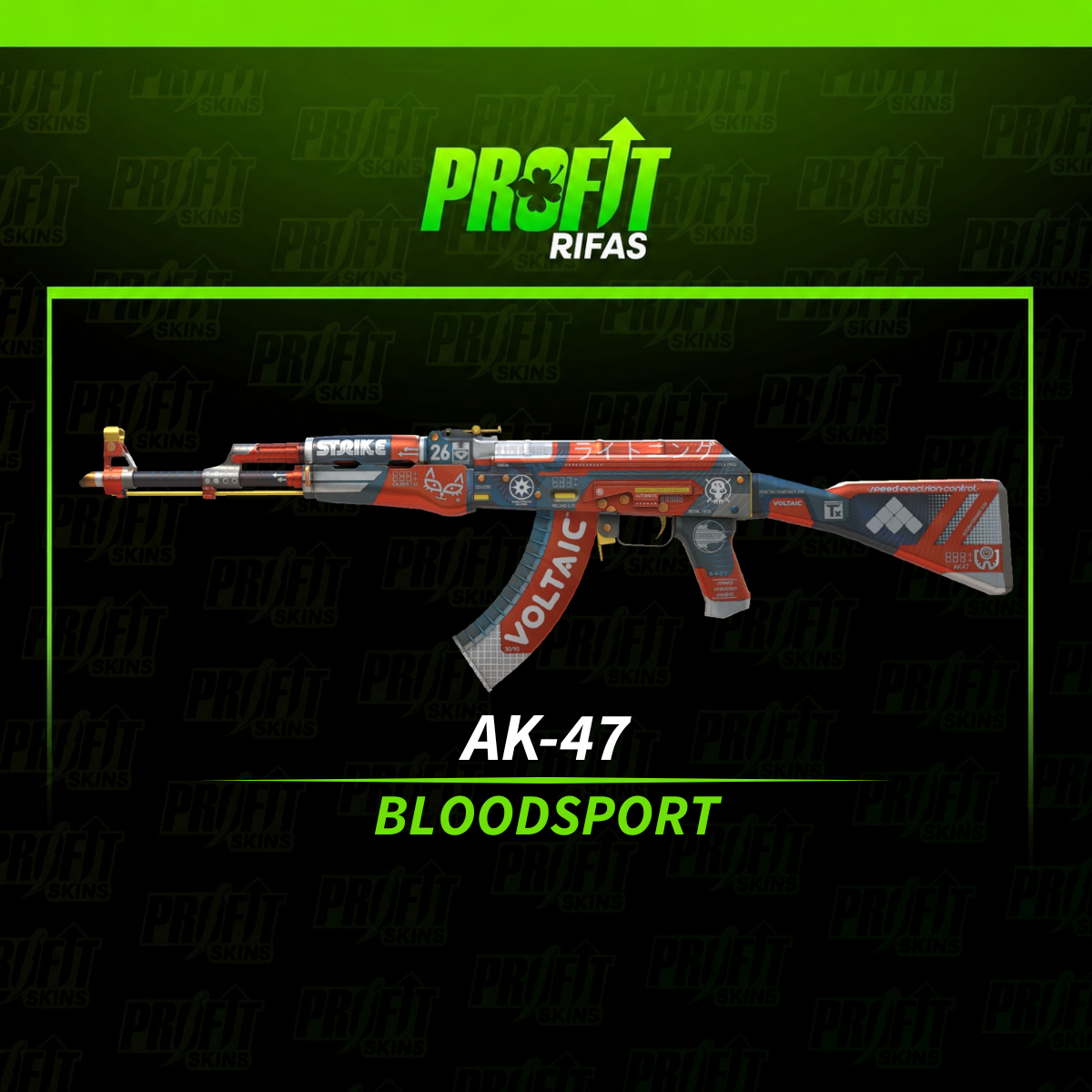 AK-47 | BLOODSPORT ❤️